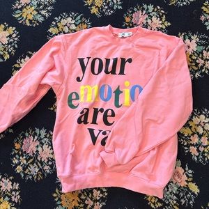 The Mayfair Group oversized crewneck sweatshirt